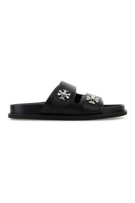 black-leather-sandals-slippers