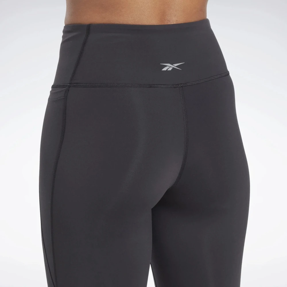 Reebok Lux High Rise Tight Leggings Black Dames