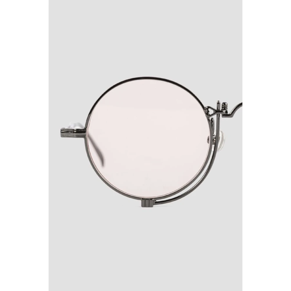 Matsuda Heritage Ronde Zonnebril Roze Titanium Pink Unisex