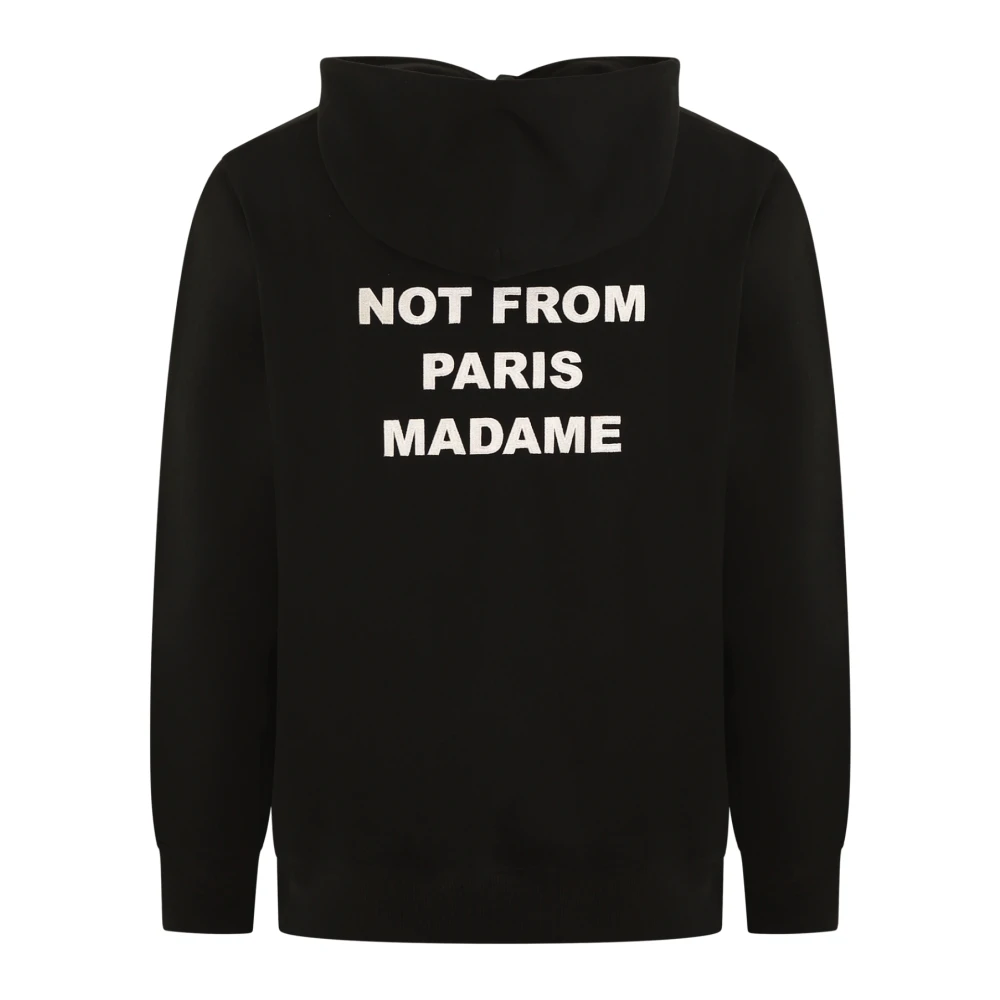 Drole de Monsieur Hoodie Slogan Black Heren