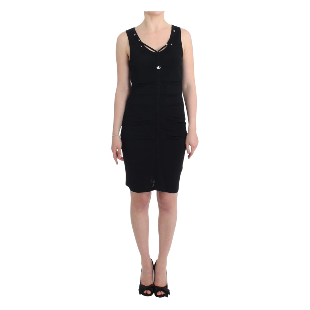 Roccobarocco Pencil Sheath Dress - Female - Short Dresses - Black - L - Dresses