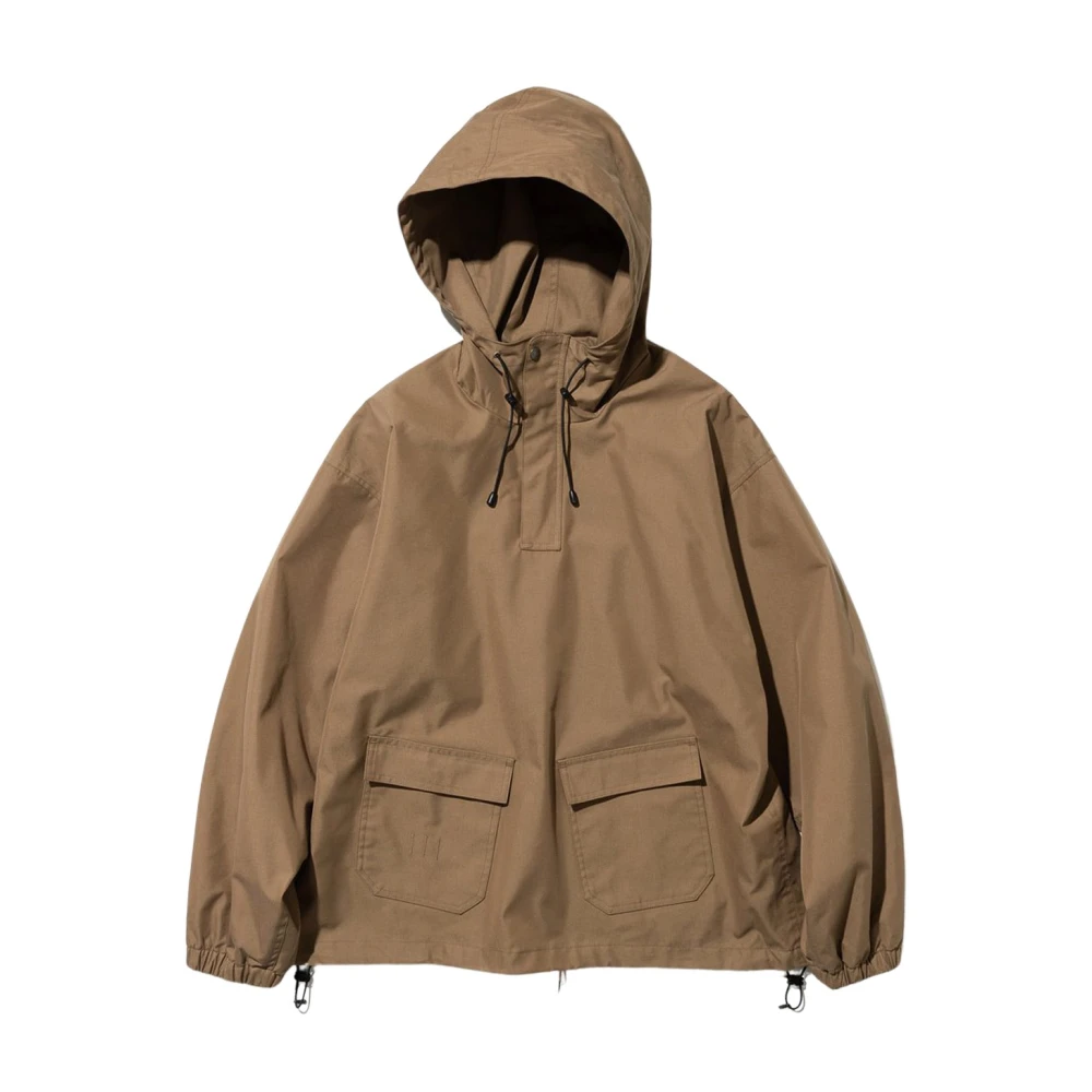 Uniform Bridge Bruine Smock Anorak Jas Beige Heren