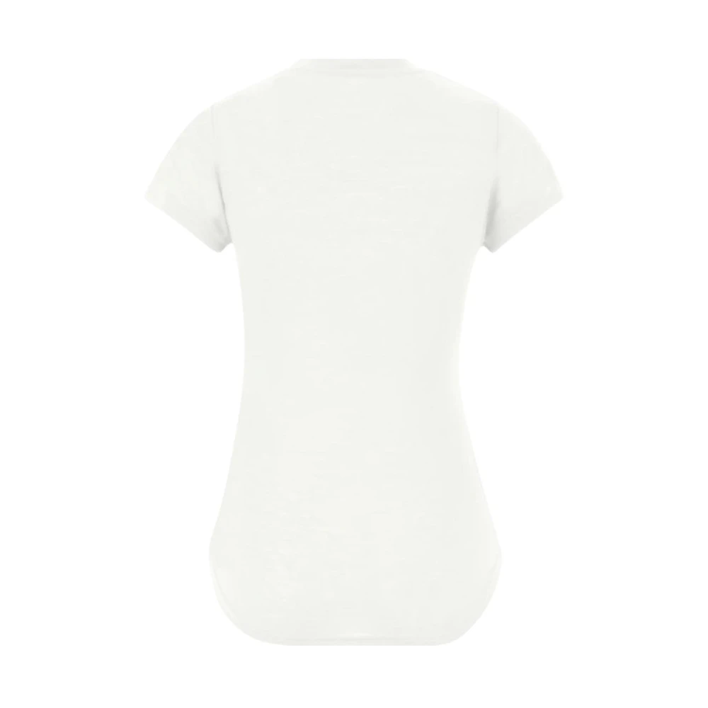 Fila Rode Polyester Fitness T-shirt White Dames