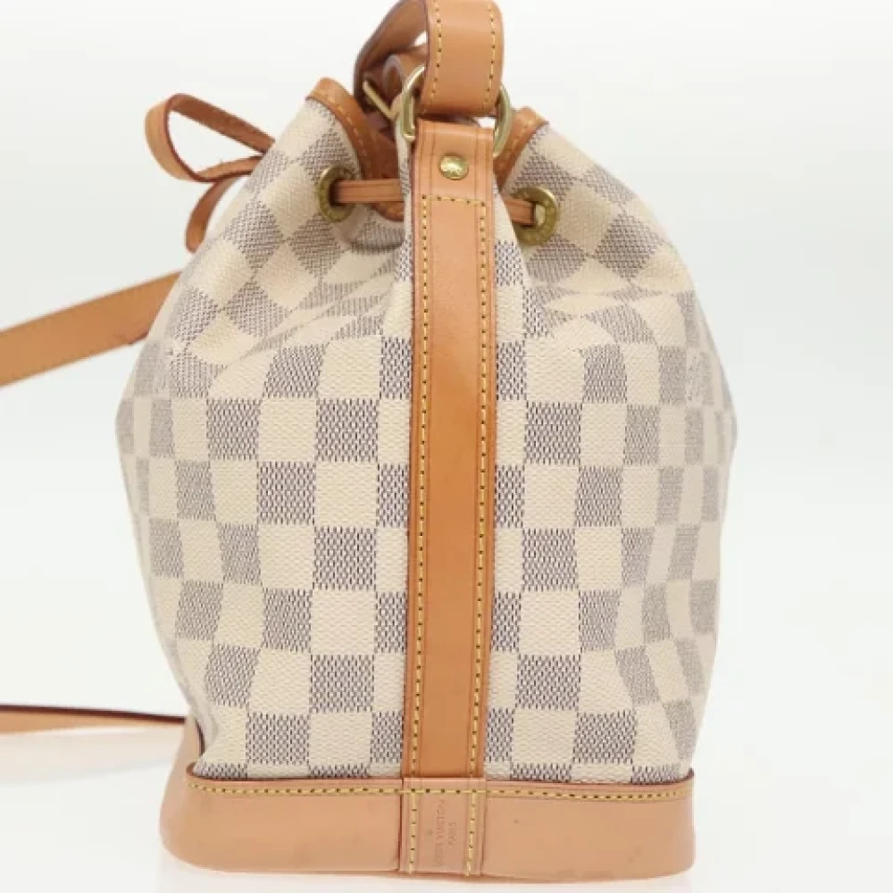 Louis Vuitton Vintage Pre-owned Canvas shoulder-bags White Dames