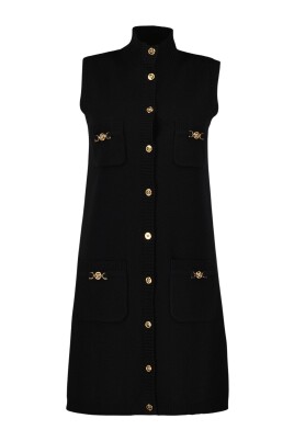 black-cashmere-dress-sleeveless-classic-design
