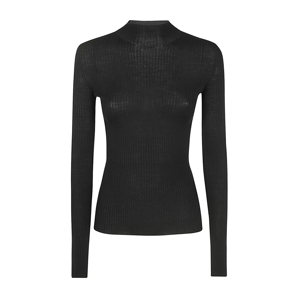 MRZ Zwarte Turtle Neck Sweater Black Dames