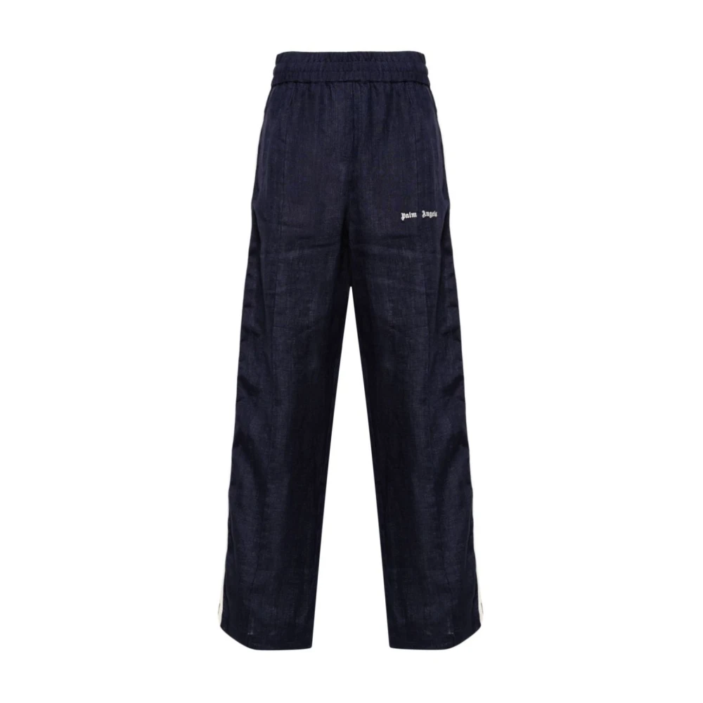 Palm Angels Uomo Blu Pantaloni, S, New,