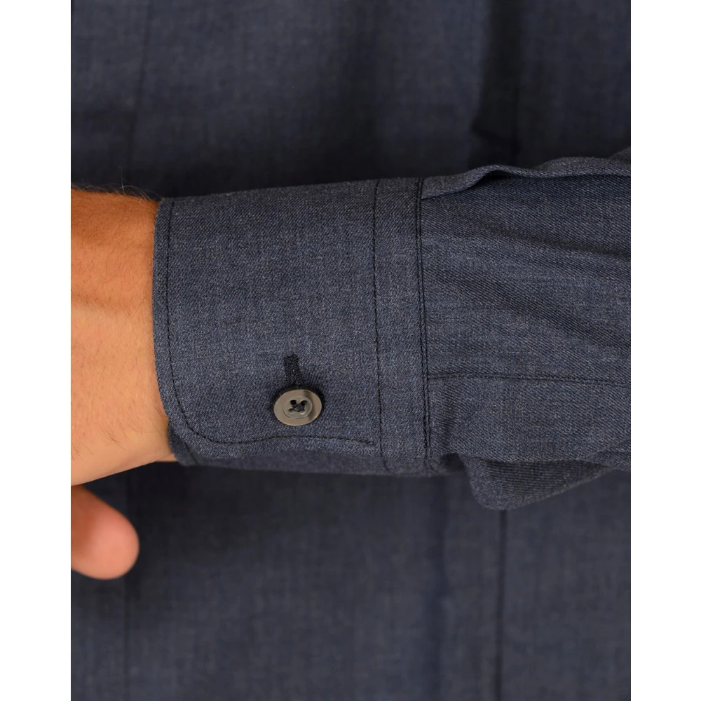 Daniele Alessandrini Blouses Shirts Blue Heren