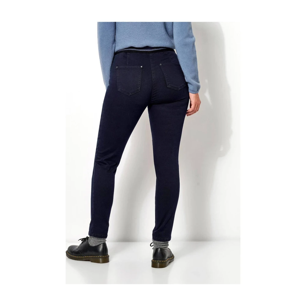 Toni Dress Elegant Pantalon Blue Dames
