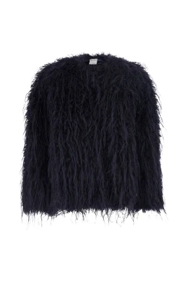 Faux Fur Shearlingjacka