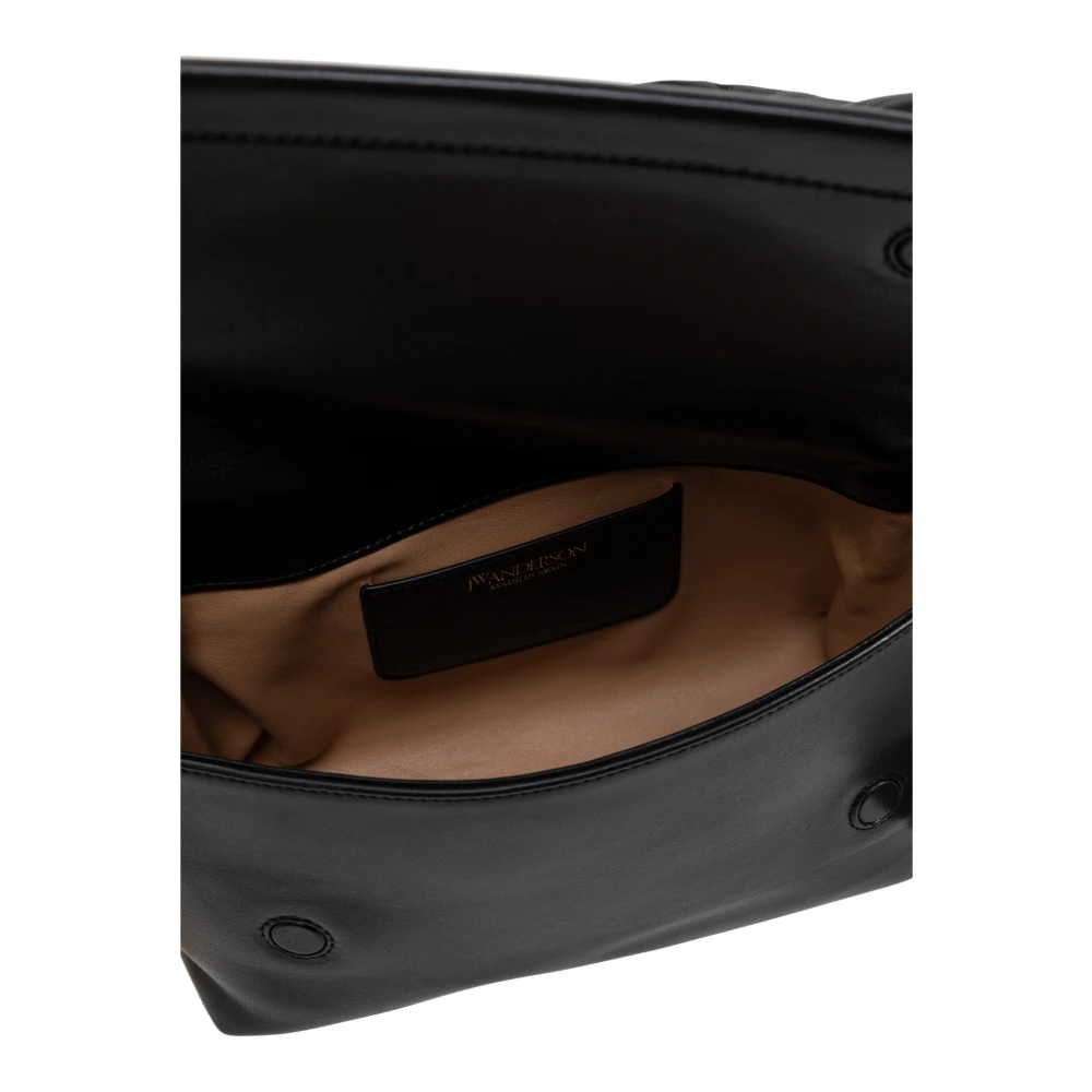 JW Anderson Handtas 'Large Twister' Black Dames
