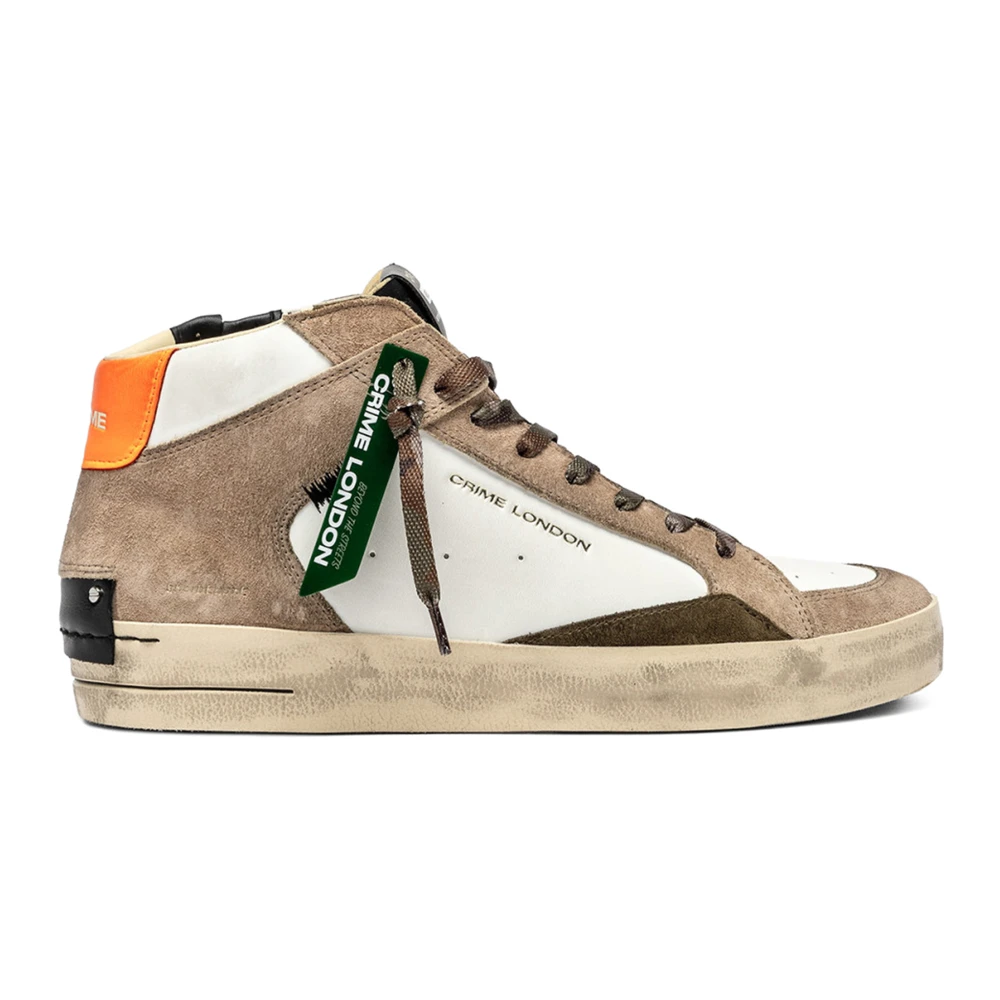 Crime London Sneakers met Premium Materialen Heren Schoenen Veelkleurig Multicolor