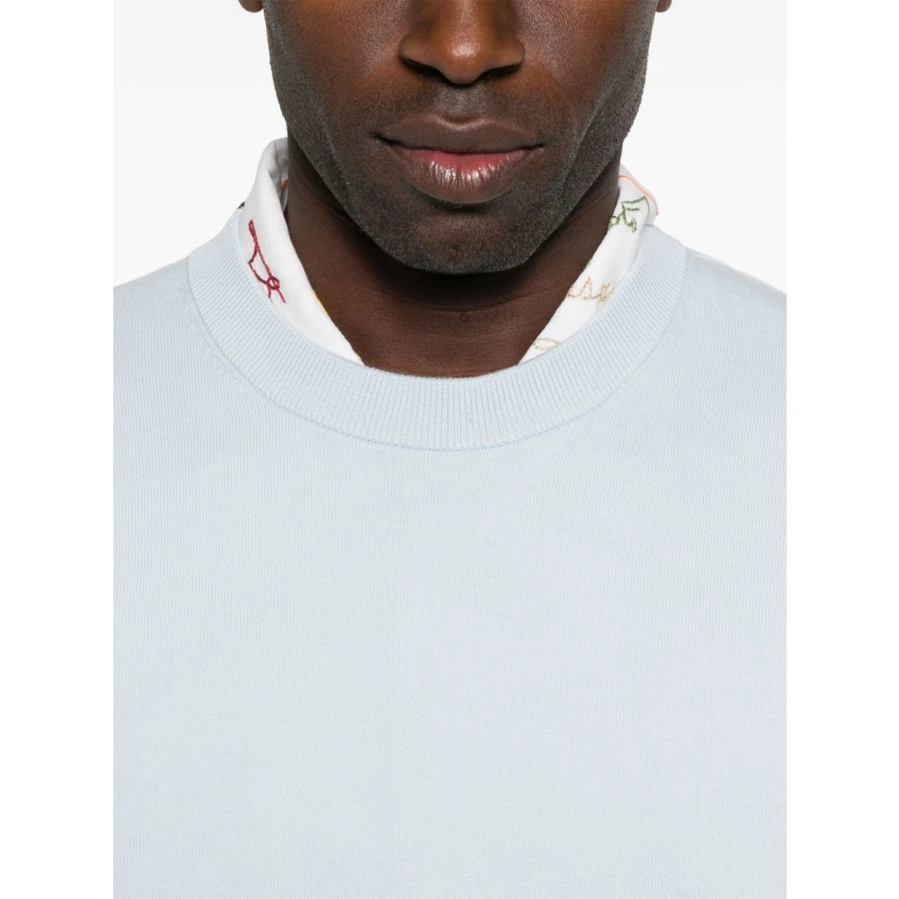 PS By Paul Smith Blauwe Sweater Celeste Stijl White Heren