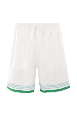white-silk-stripe-shorts