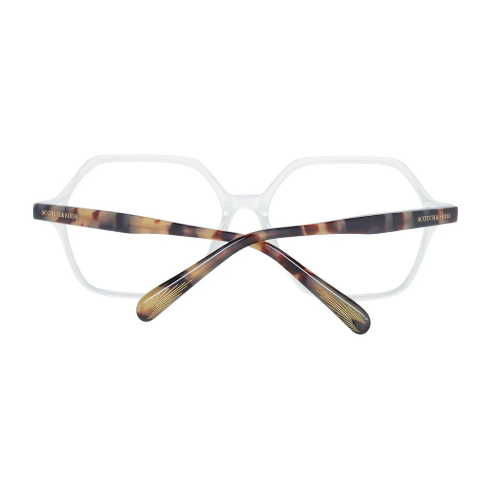 Scotch & Soda Transparante Vierkante Optische Monturen Vrouwen Gray Dames