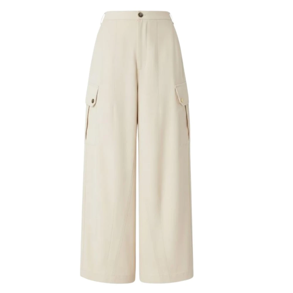 Pinko , Damen, Hosen, Beige, S 