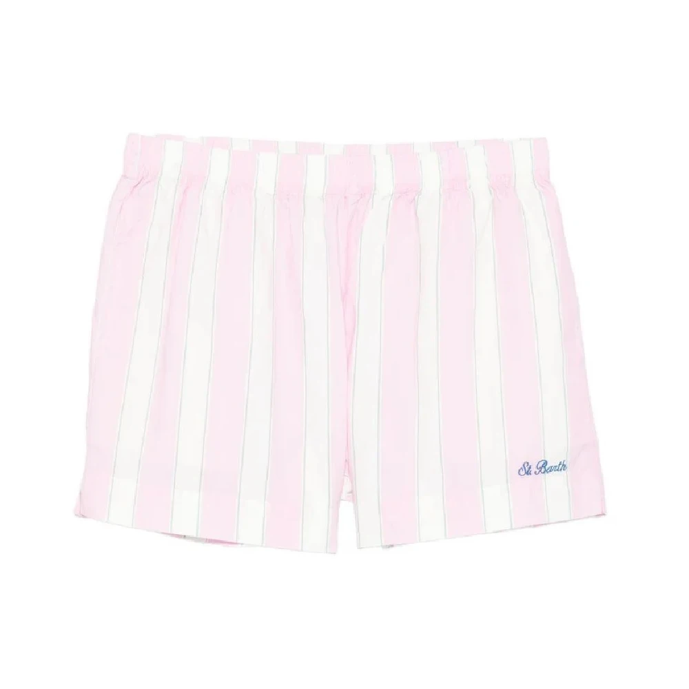 Saint Barth Women's Multicolor Casual Shorts, S, Meave Pull Up Shorts