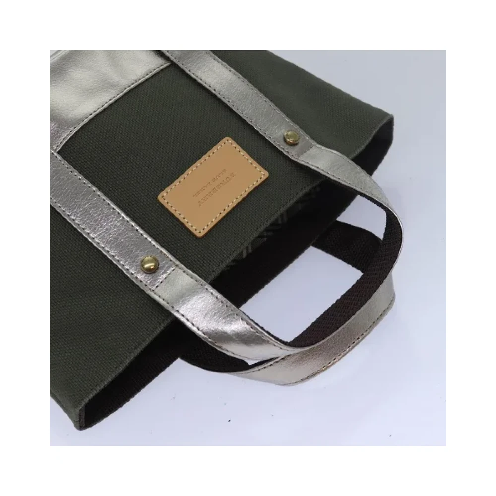 Burberry Vintage Pre-owned Canvas handbags Black Dames
