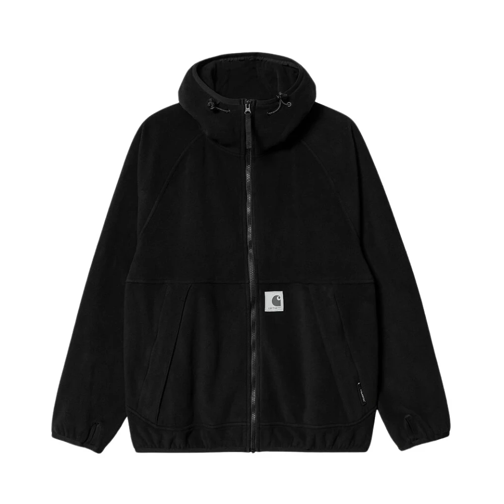 Carhartt WIP South Jacket met Polartec Fleece Black Heren