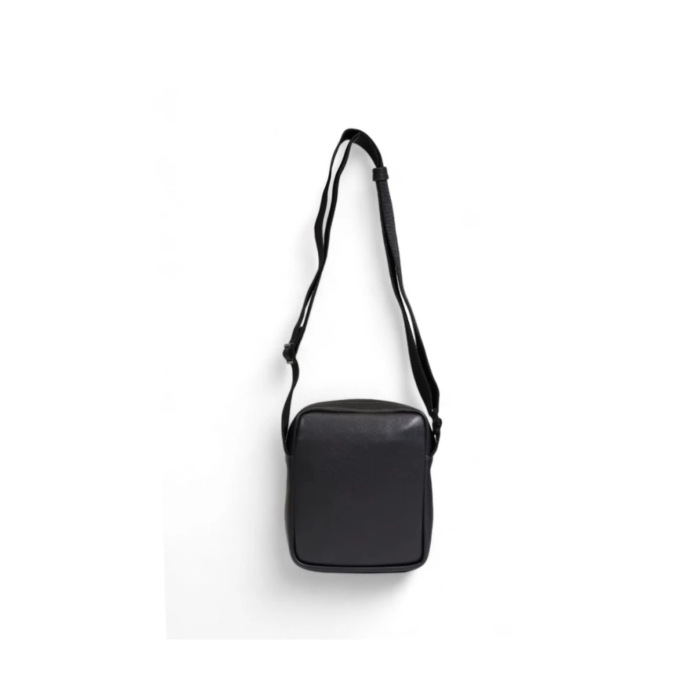 Calvin Klein Zwarte gerecyclede polyester tas Black Heren