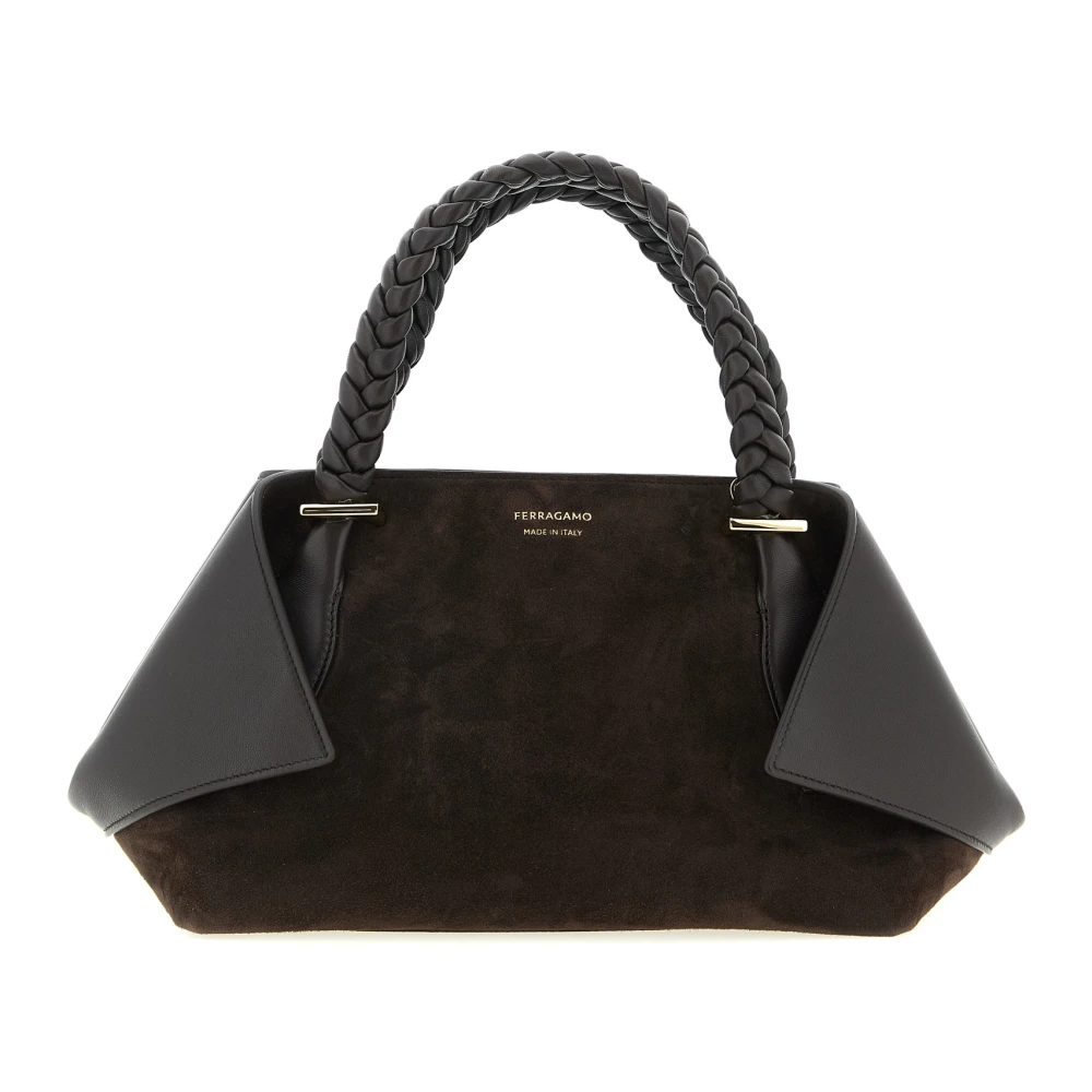Ferragamo Women's Brown Scarf Th S Handbag - Handbags - One Size - Bags
