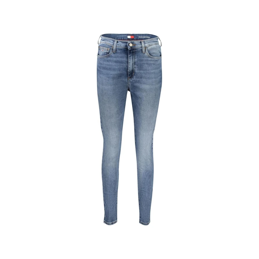 Tommy Hilfiger Women's Blue Skinny Fit Jeans, W26 L30, High Skinny Jeans For