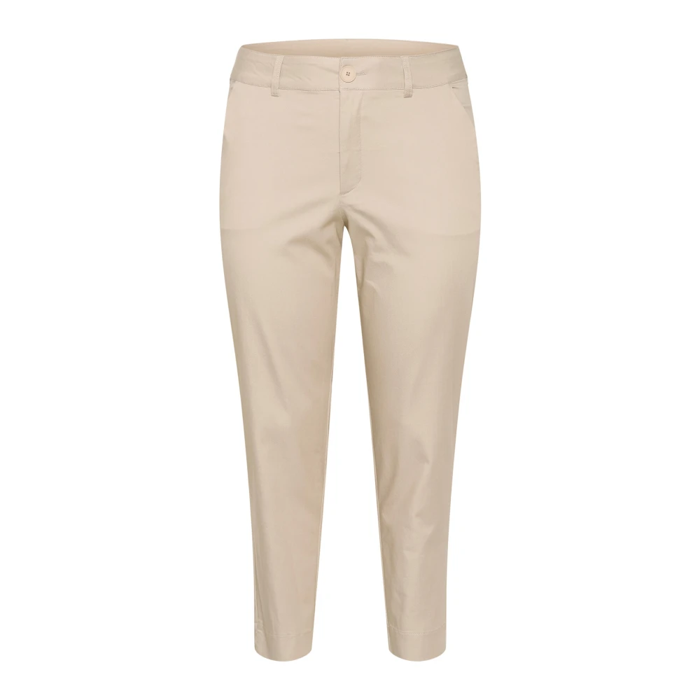 Trousers > Slim-fit Trousers - - Kaffe Curve - Modalova