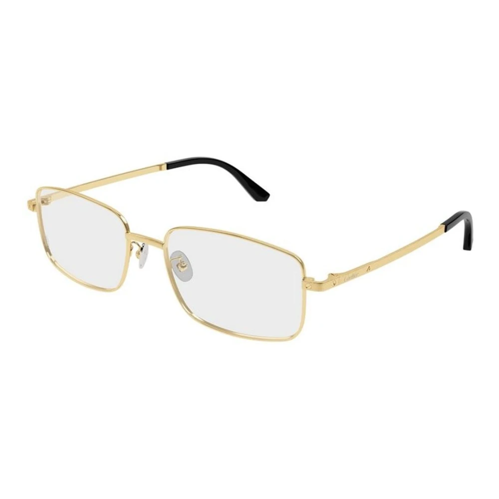 Cartier Men's Yellow Glasses, 56 Mm, Santos Classic Optical Frame