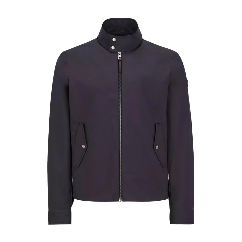 Moncler Light Jackets Blue Heren