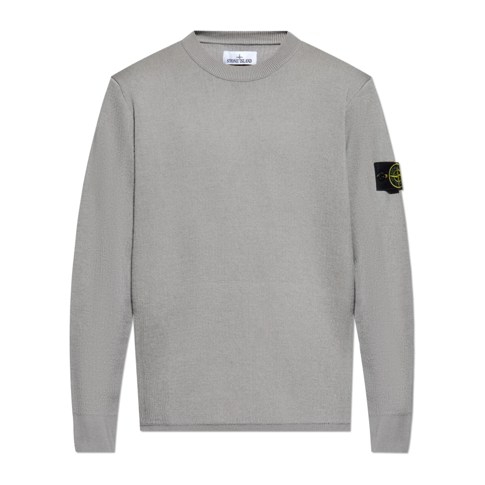 Stone Island Trui met logo Gray Heren