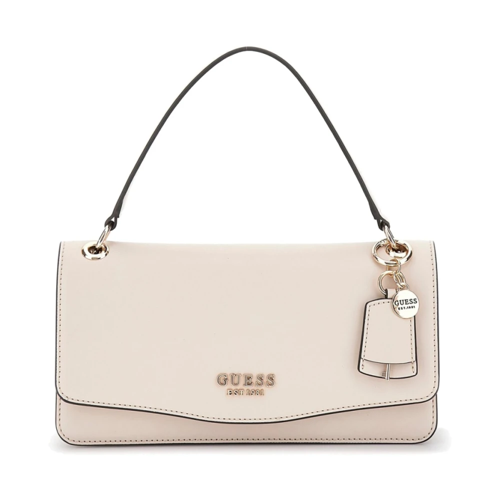 Guess Eco Evaine Top Handle Handtas Beige Dames