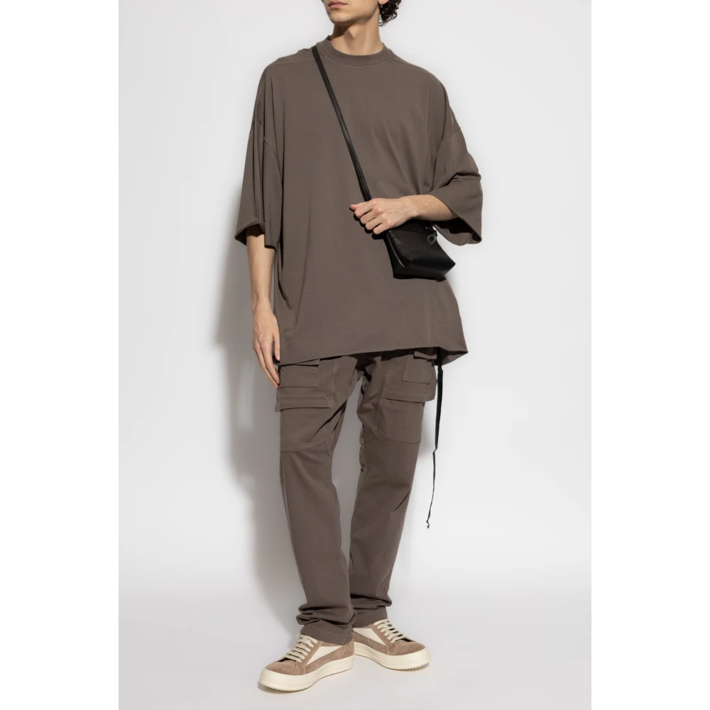 Rick Owens T-shirt Tommy Brown Heren