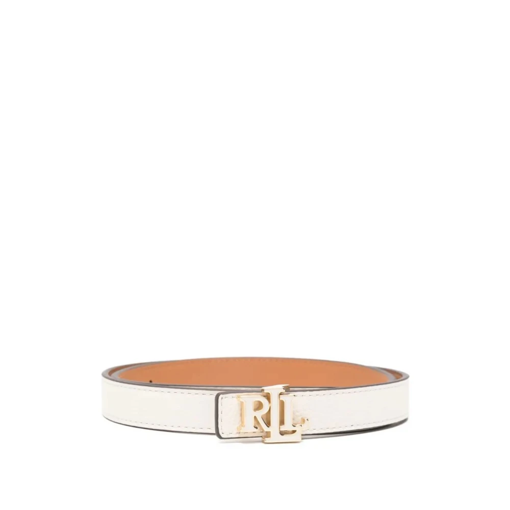 Ralph Lauren Women's White Rev Lrl 20 Belt Skinny