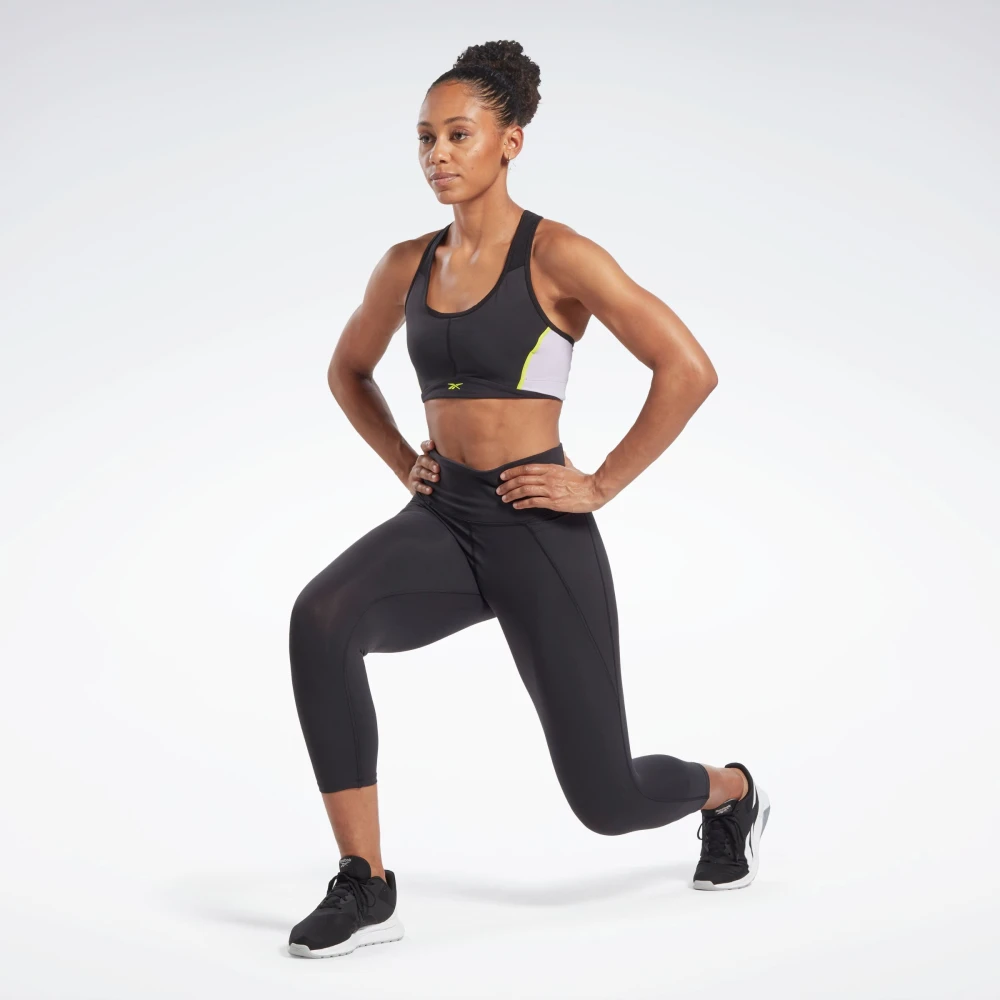 Reebok 3 4 High-Rise Tight Leggings Black Dames