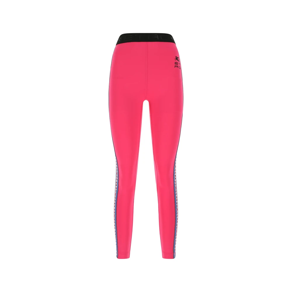 ETRO Stijlvolle Leggings voor Vrouwen Pink Dames