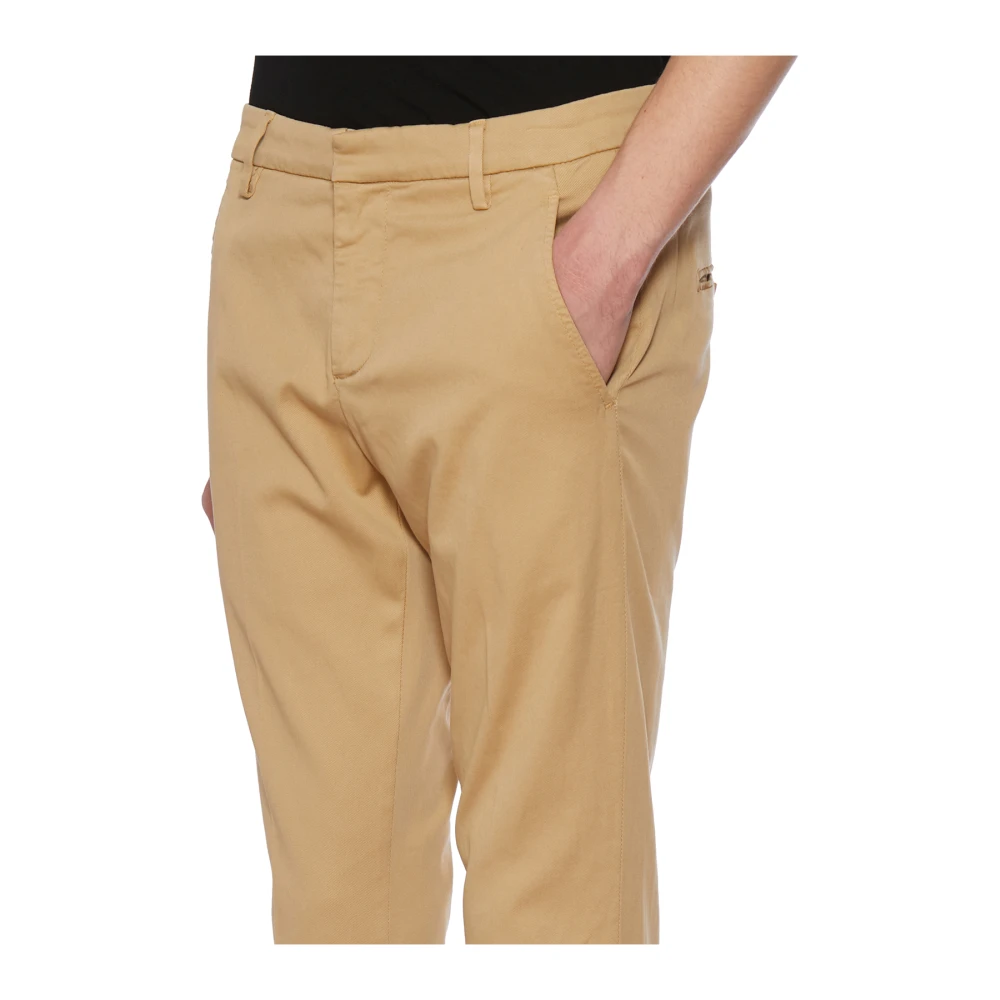 Dondup Stijlvolle Gaubert Broek Beige Heren