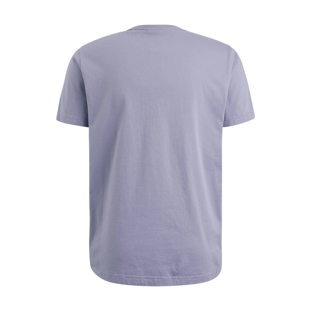PME Legend Korte Mouw R-hals Jersey T-shirt Purple Heren
