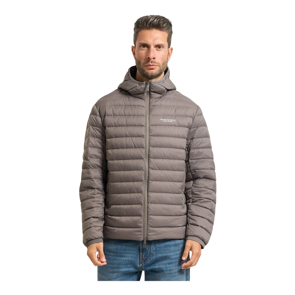 Armani Exchange Herren Grau Jacken, Xlgröße: