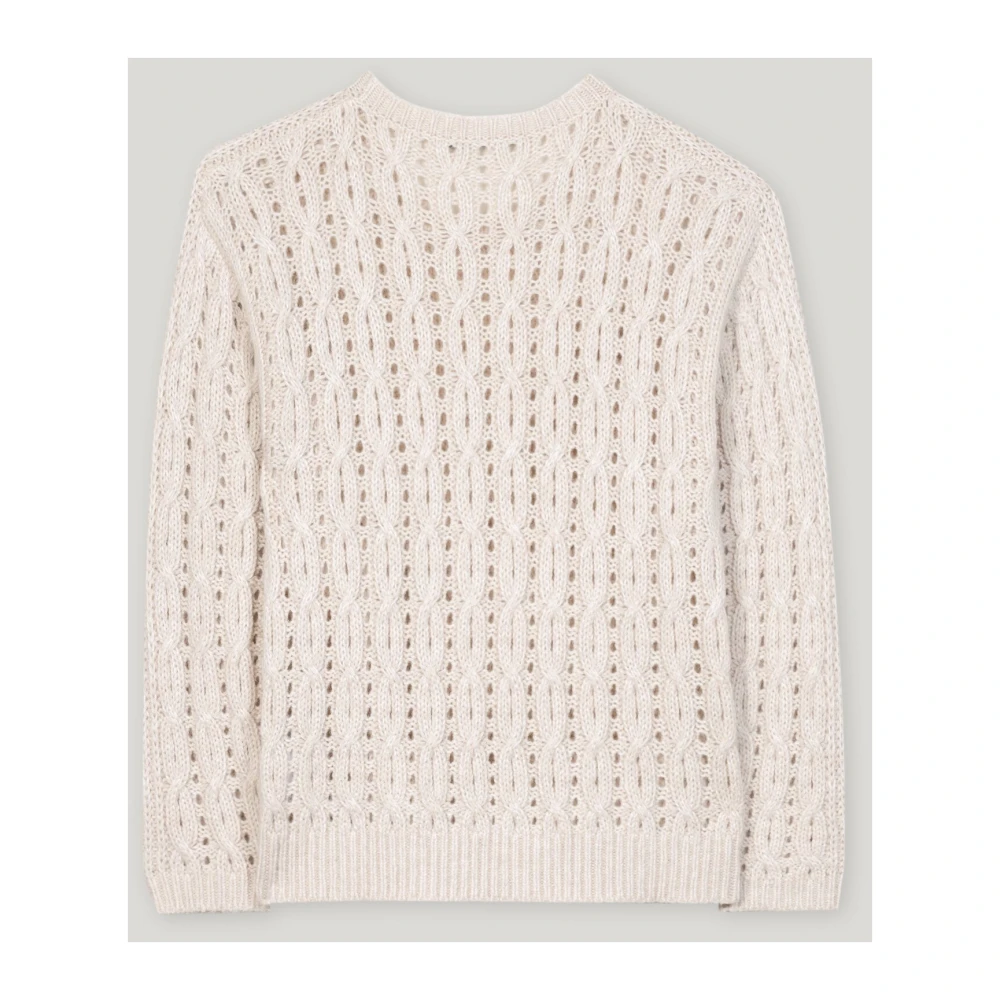LUISA CERANO Luxe Kabeltrui Beige Dames