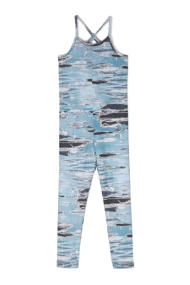 Lätt Stretch Jumpsuit med Remmar