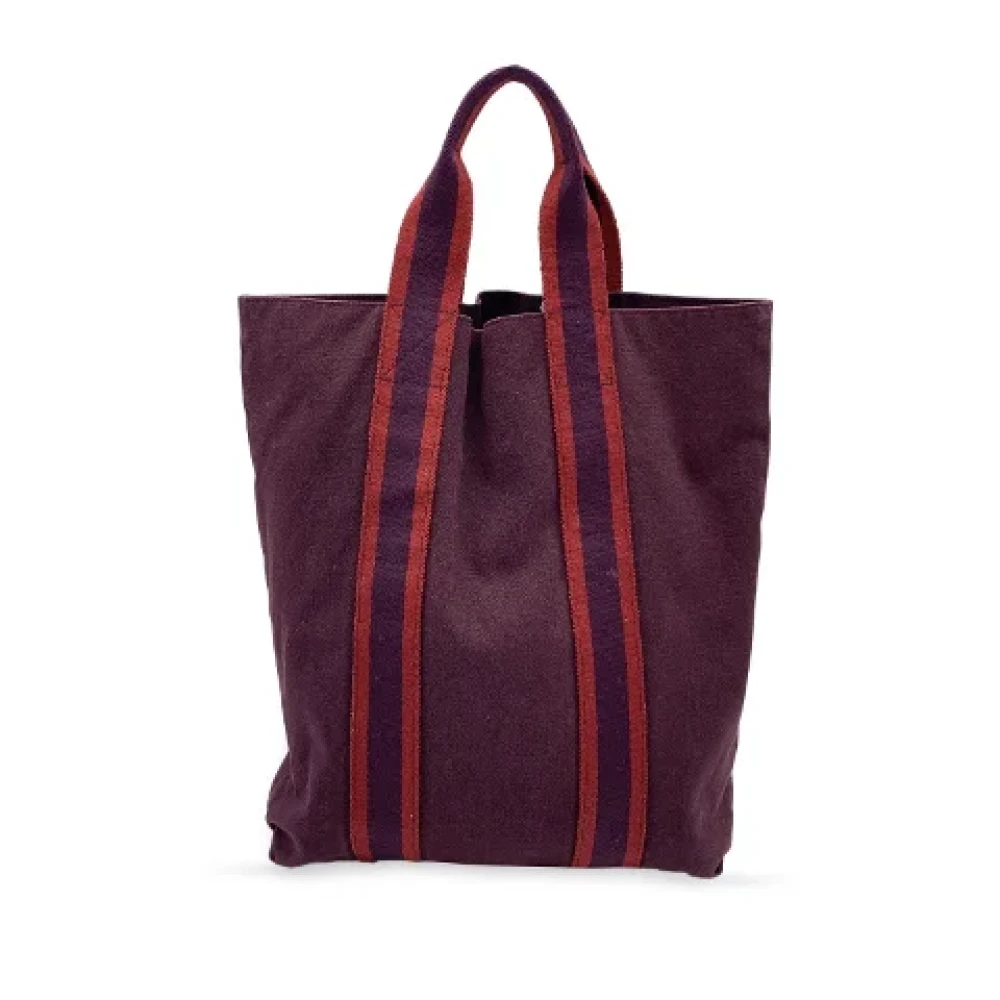 Hermès Vintage Pre-owned Canvas totes Brown Dames