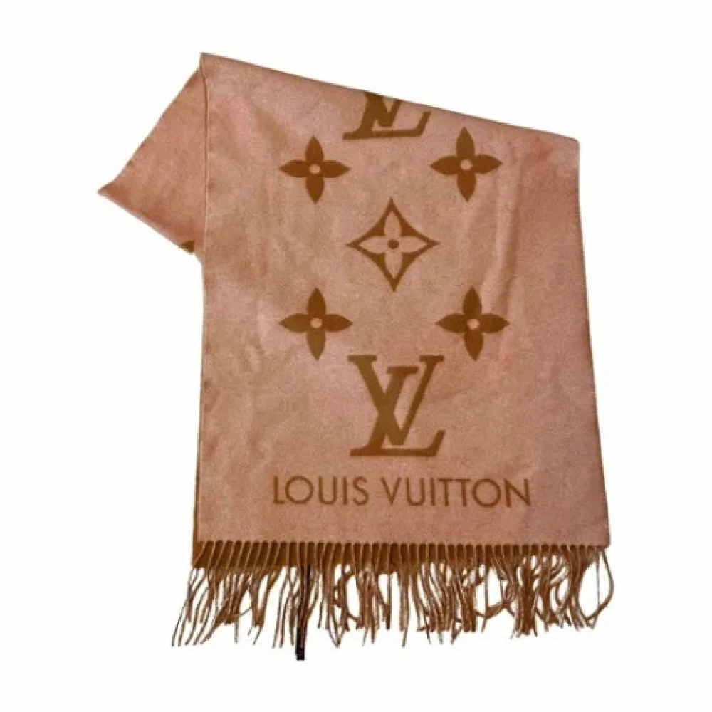 Louis Vuitton Vintage Pre-owned Cashmere scarves Multicolor Dames