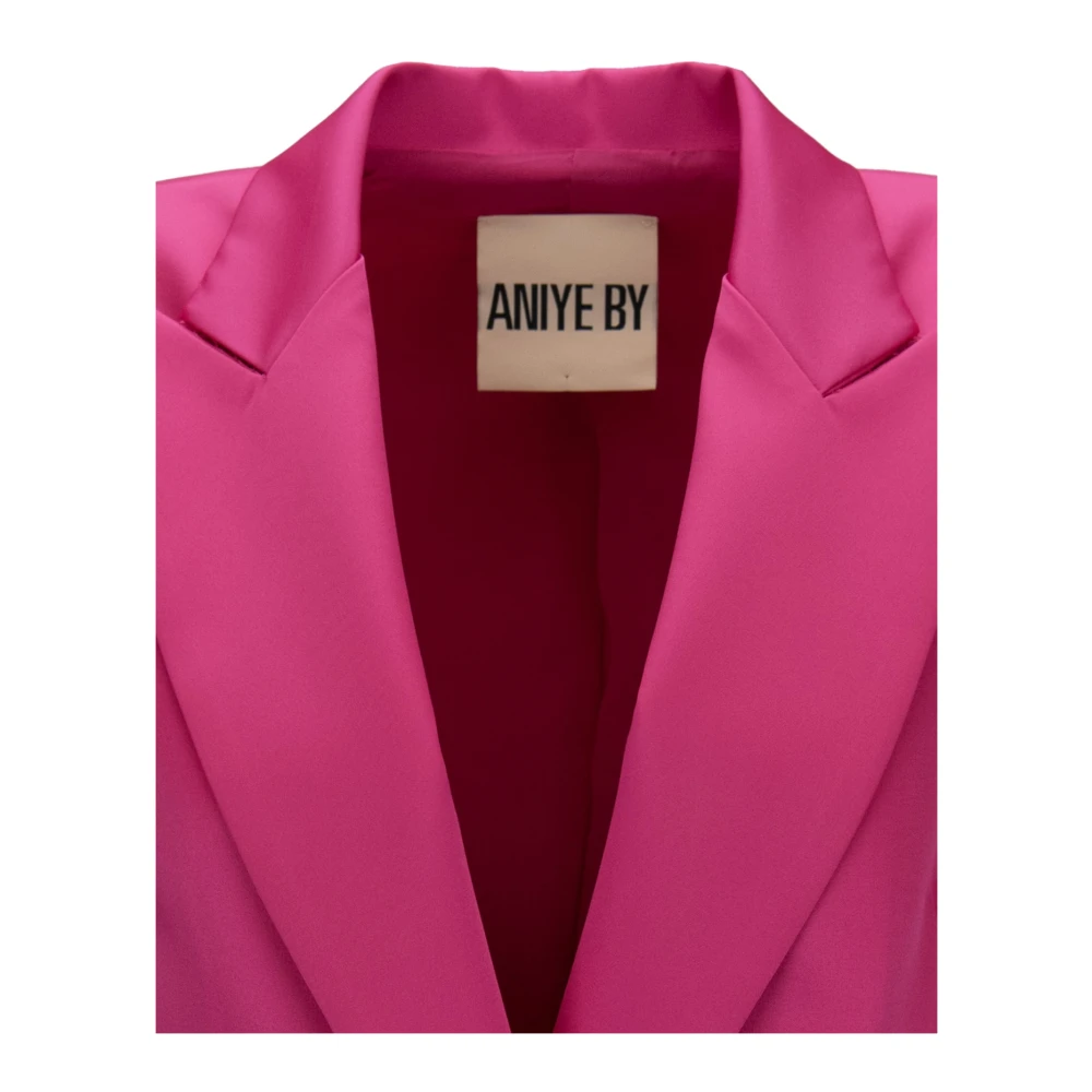 Aniye By Klassieke Knoop Blazer Red Dames
