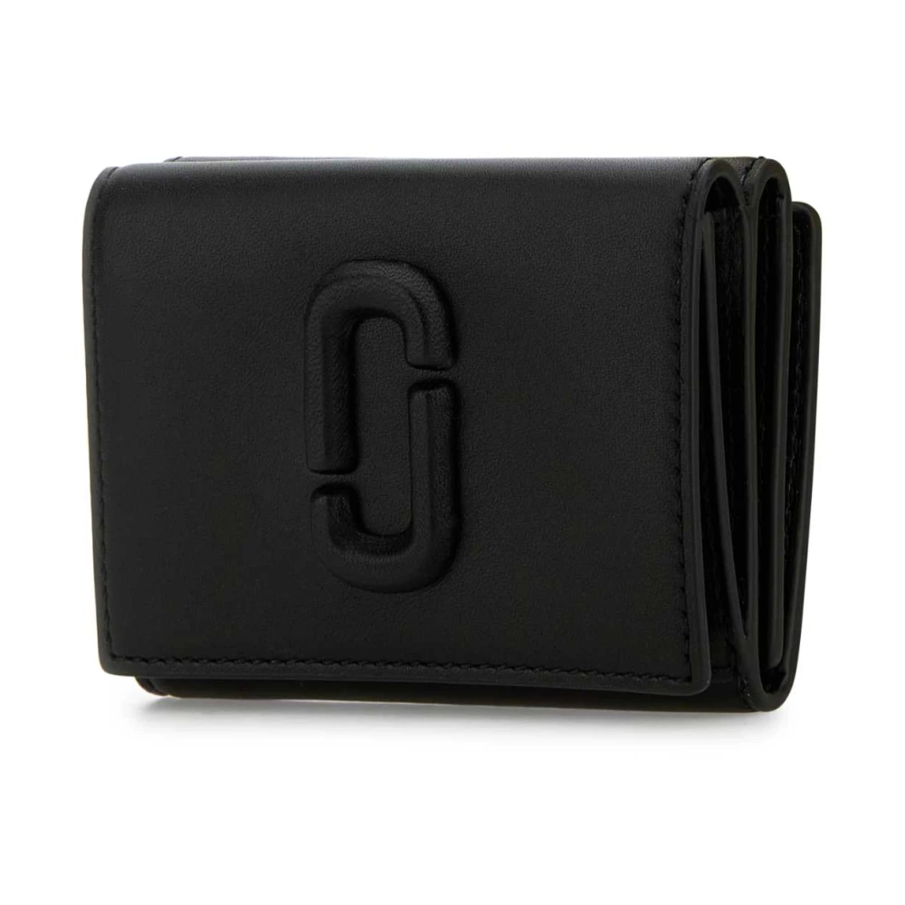 Marc Jacobs Zwarte Leren Portemonnee Dames Accessoires Black Dames