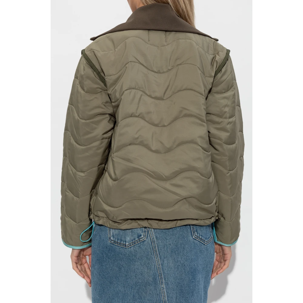 PS By Paul Smith Geïsoleerde jas Green Dames