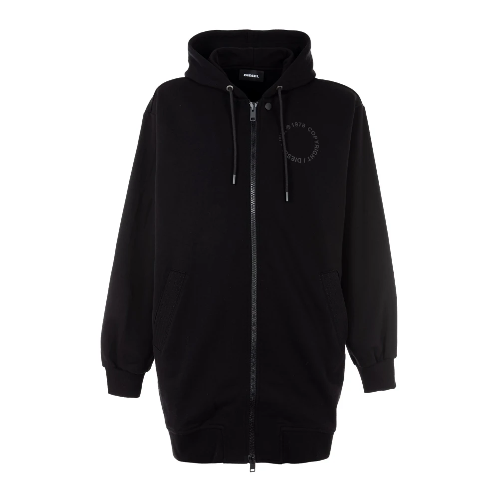Diesel Heren hoodie zwart Outlet prijs Black Heren