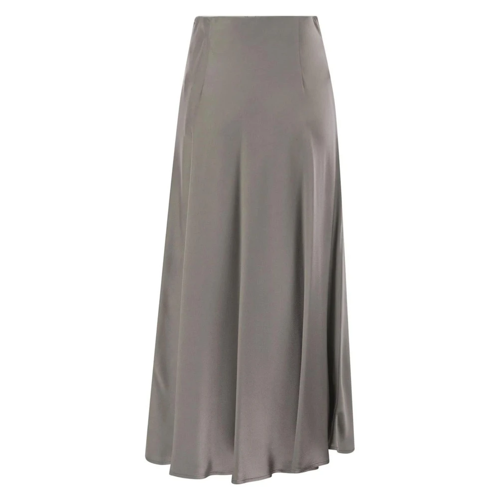 Herno Stijlvolle A-lijn Rok Gray Dames