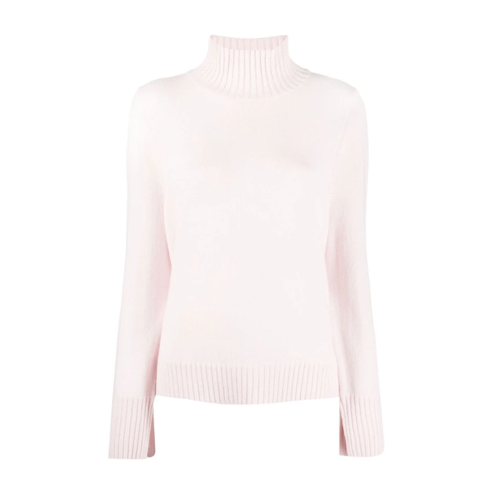 Allude Roze Cashmere Roll-Neck Sweater Pink Dames