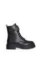 bottines-noires-en-cuir-avec-boucle-logo-et-fermeture-eclair