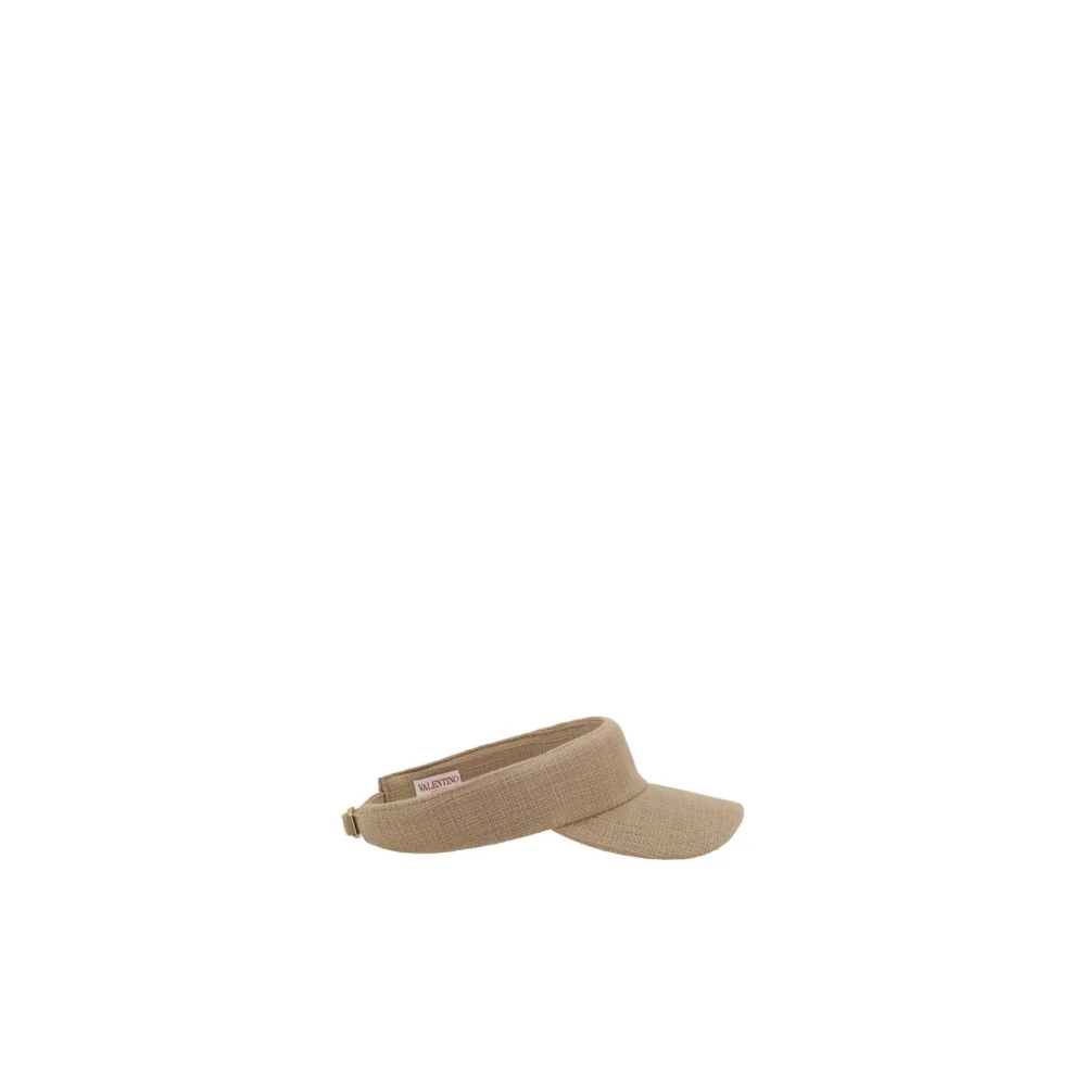 Valentino Garavani Handtekening Zonneklep Beige Heren